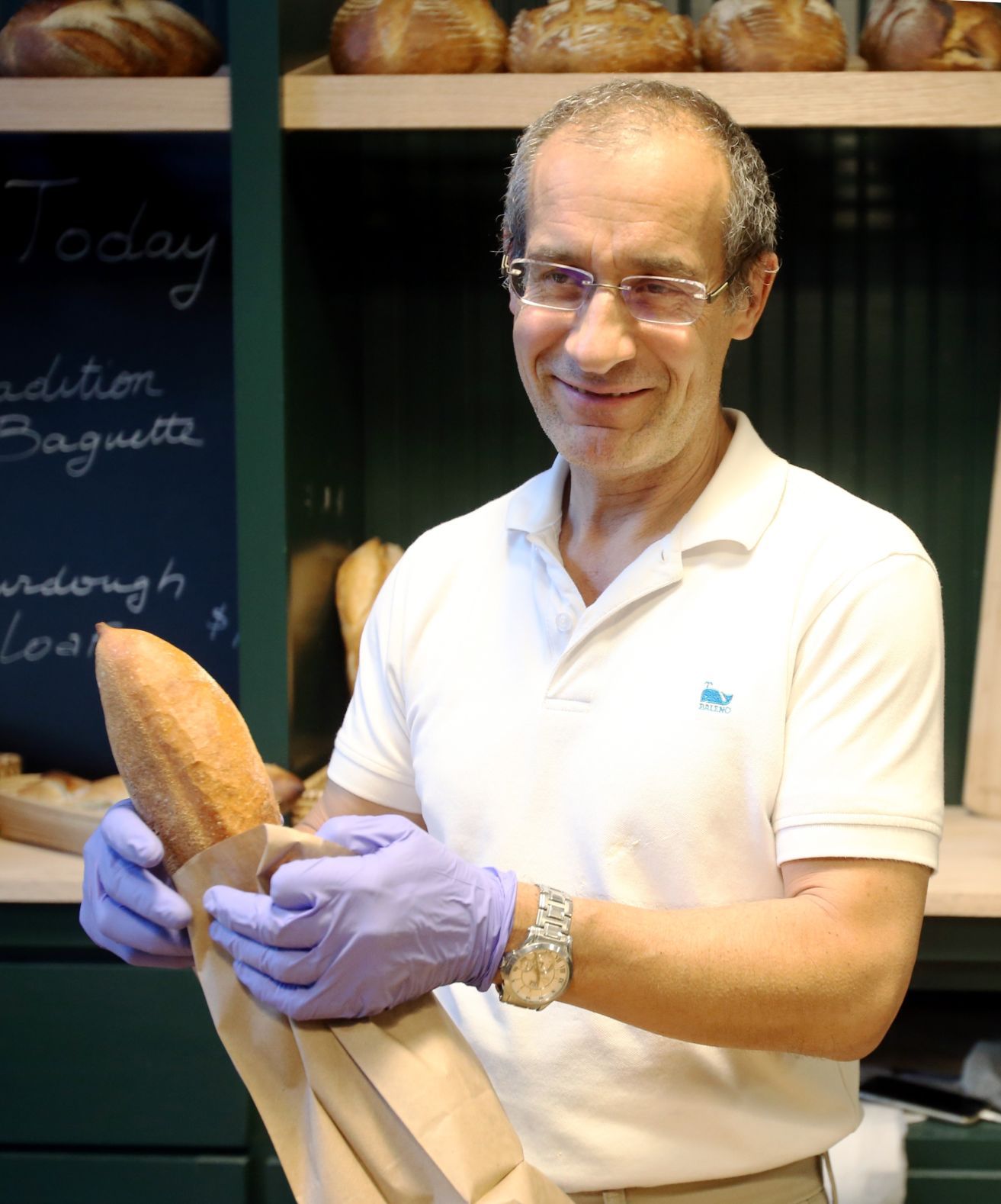 Francois Morin at Le Fournil Artisinal Bakery